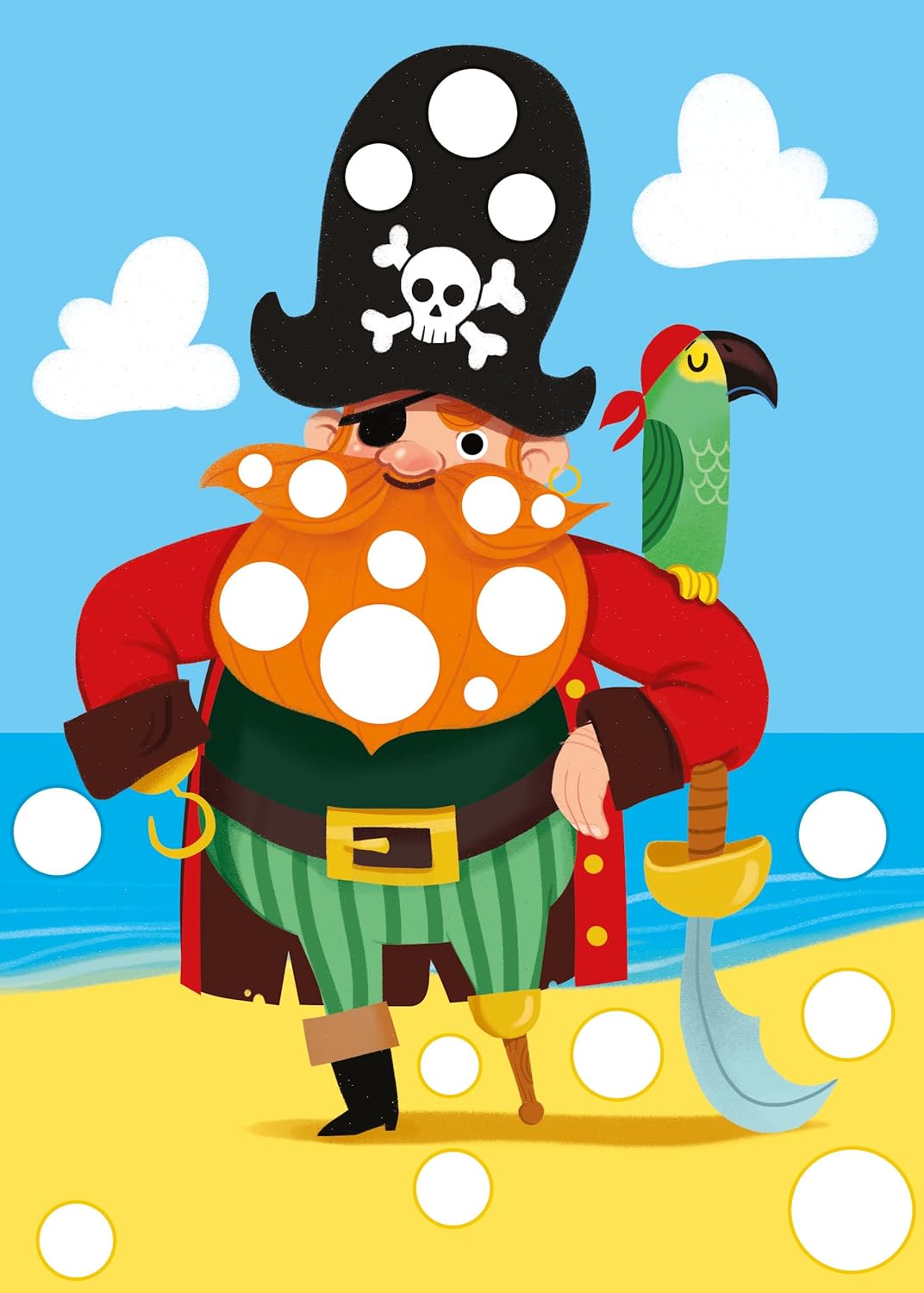 Detail obrázku - sada piráti